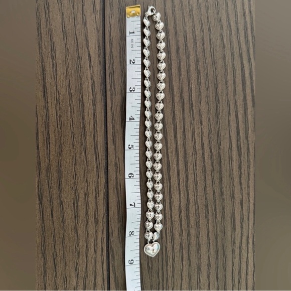 Tiffany & Co. Silver Heart Charm Necklace - Picture 11 of 11